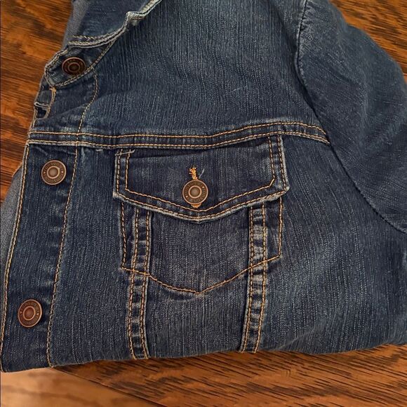 I ❤️ Ronson blue, jean jacket size large excellent condition - Picture 9 of 9